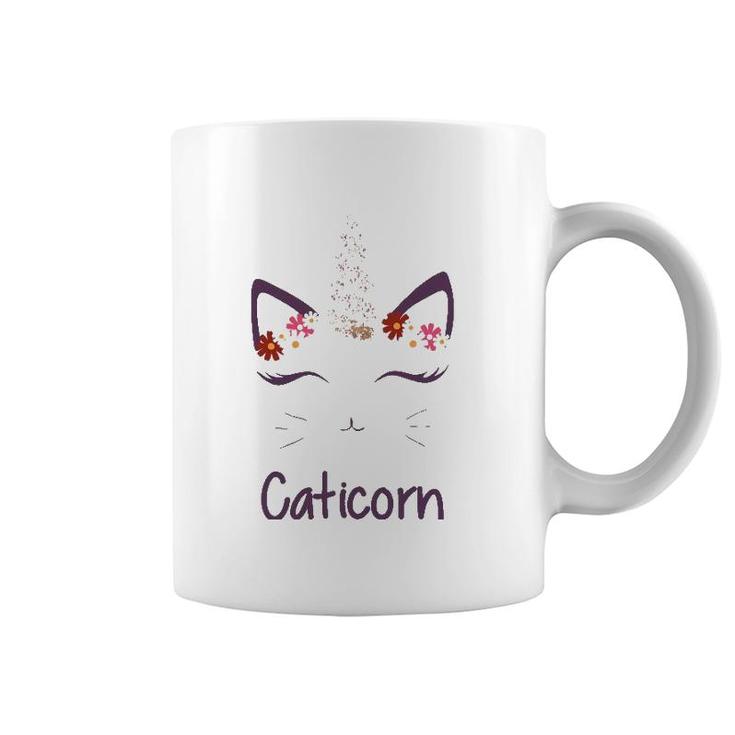 Cute Caticorn Cat Unicorn Gifts For Lover Magical Creature Coffee Mug
