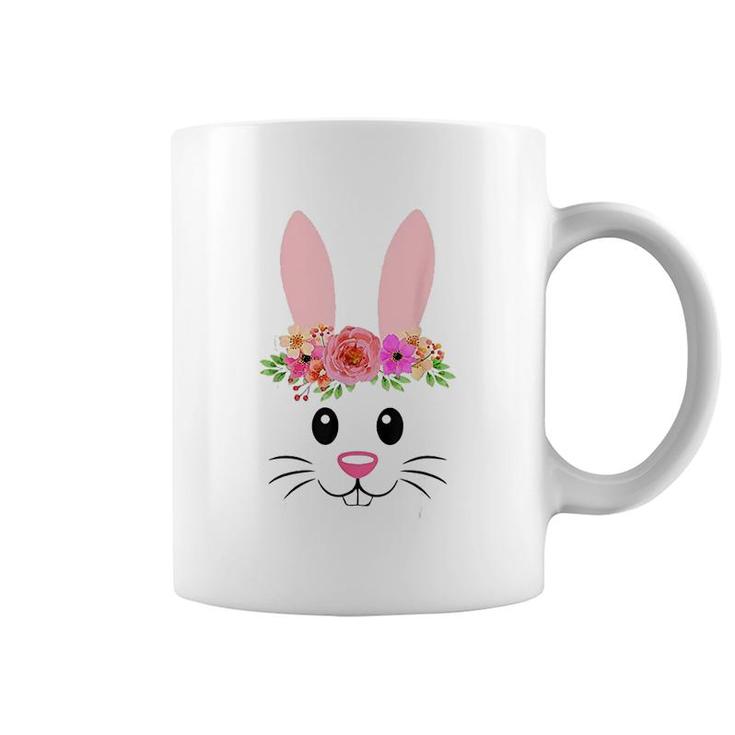 Cute Easter Bunny Face Coffee Mug