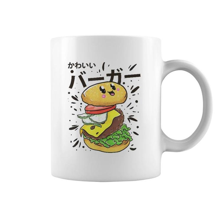 Cute Japanese Burger Kawaii Food Lover Coffee Mug