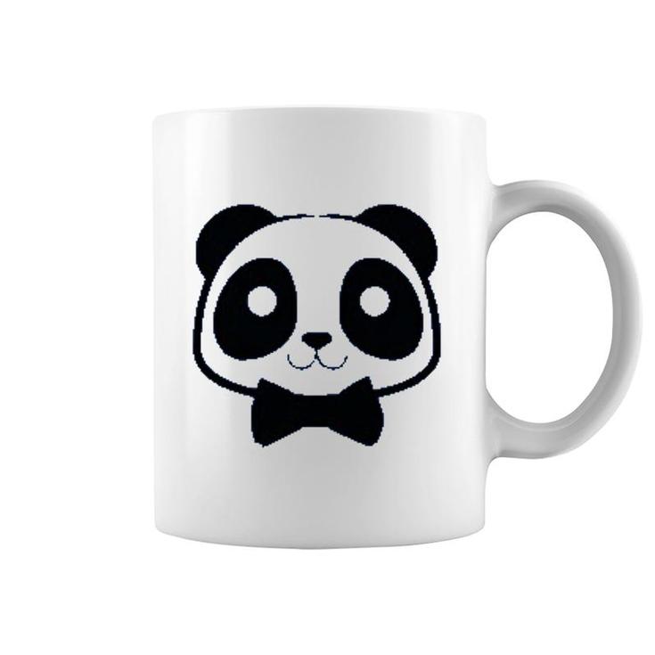 Cute Panda With Bowtie Coffee Mug
