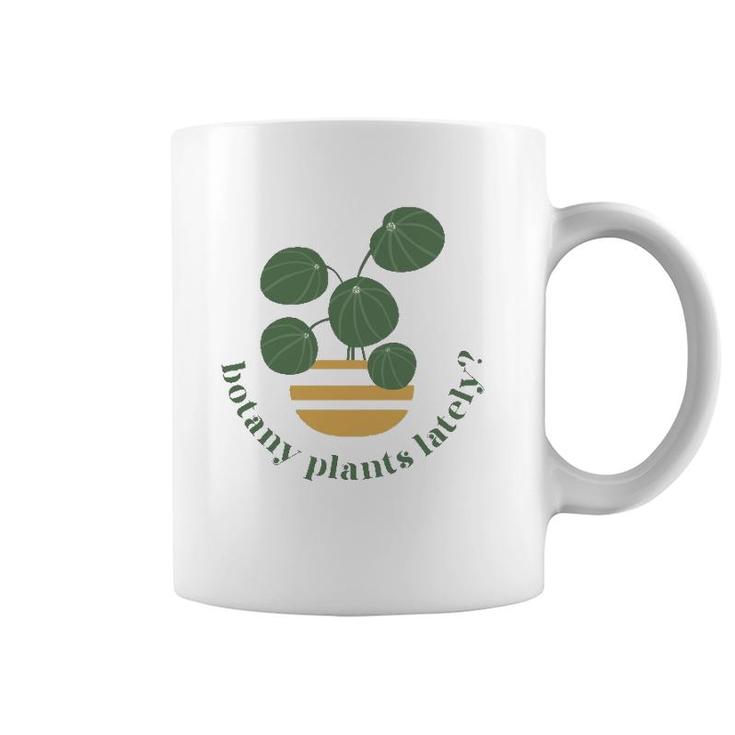 Cute Pilea Paperomiodes House Plant Botany Plants Lately Coffee Mug