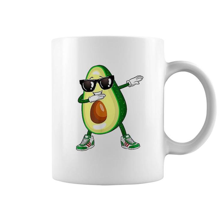 Dabbing Avocado Funny Vegan Food Lover Coffee Mug