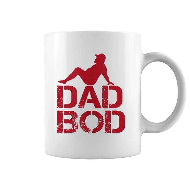 Dad Bod Funny Dad Design  Coffee Mug