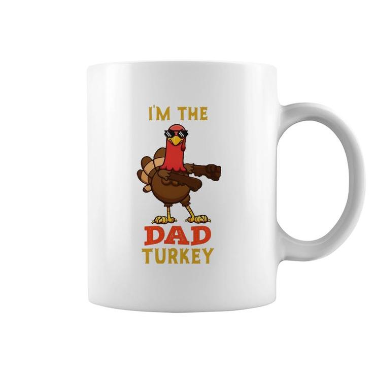Dad Turkey Matching Family Group Thanksgiving Gifts Coffee Mug