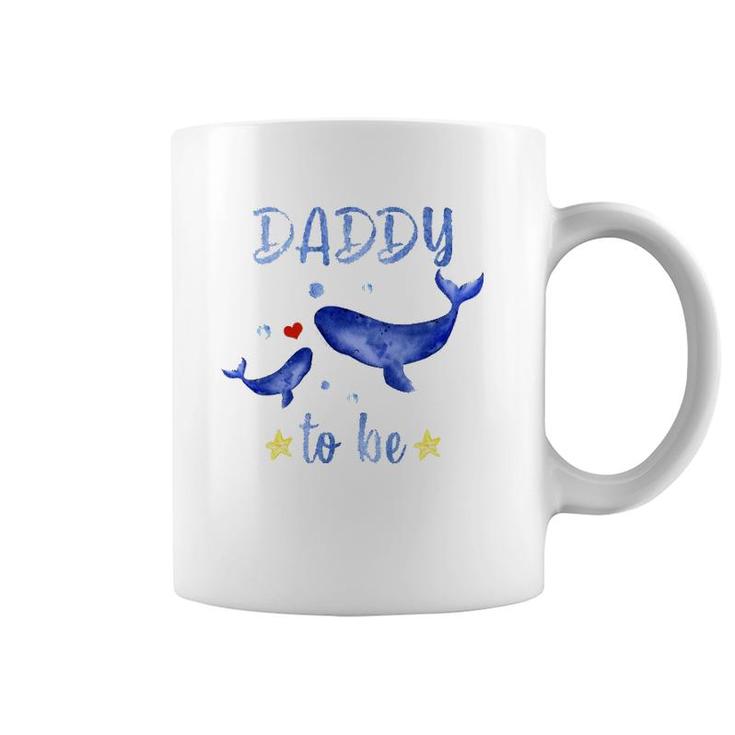 Daddy To Be Whale Pregnancy Announcement Sea Animal Coffee Mug