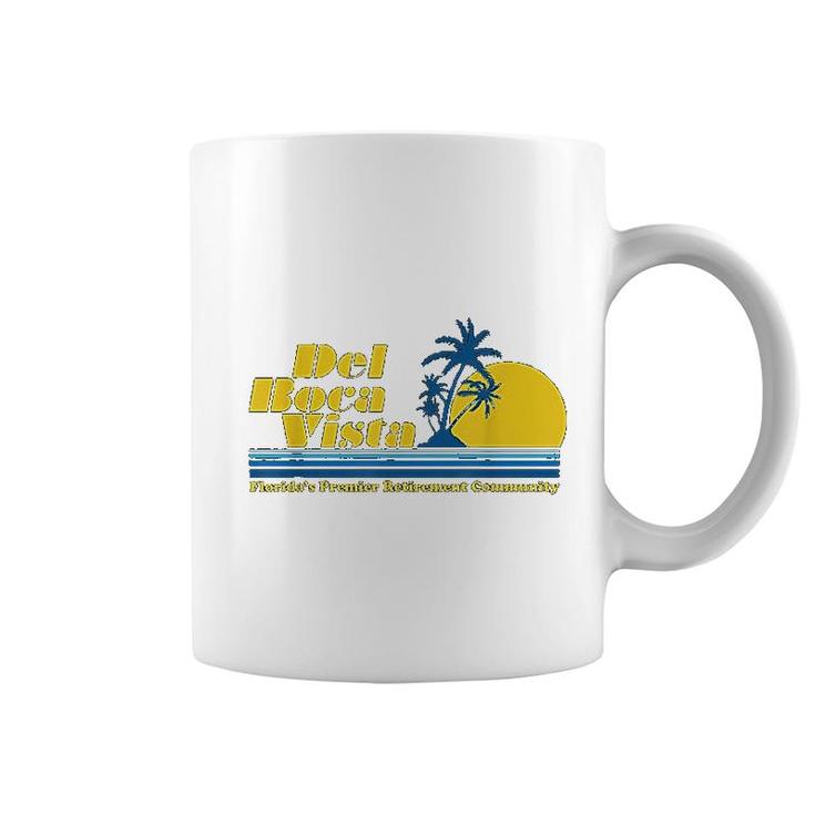 Del Boca Vista Retirement Community Funny Novelty Coffee Mug
