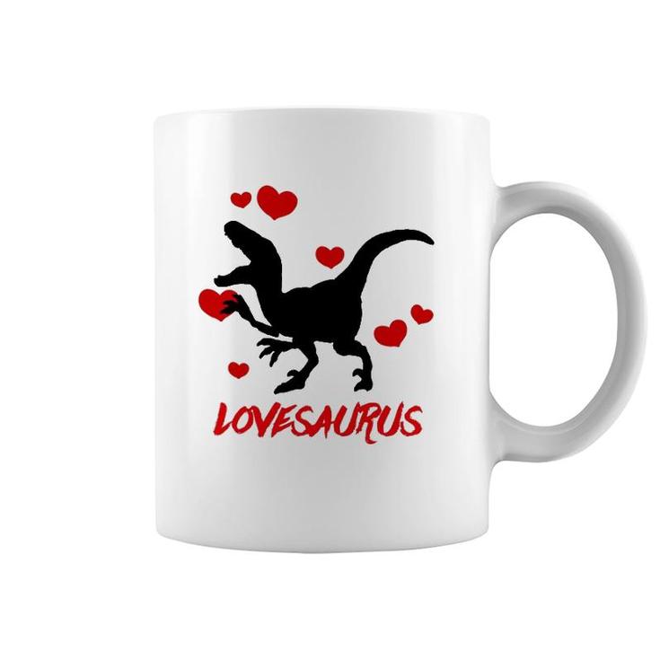 Dinosaur Valentine  Funny Valentines Day Gifts For Kids Coffee Mug