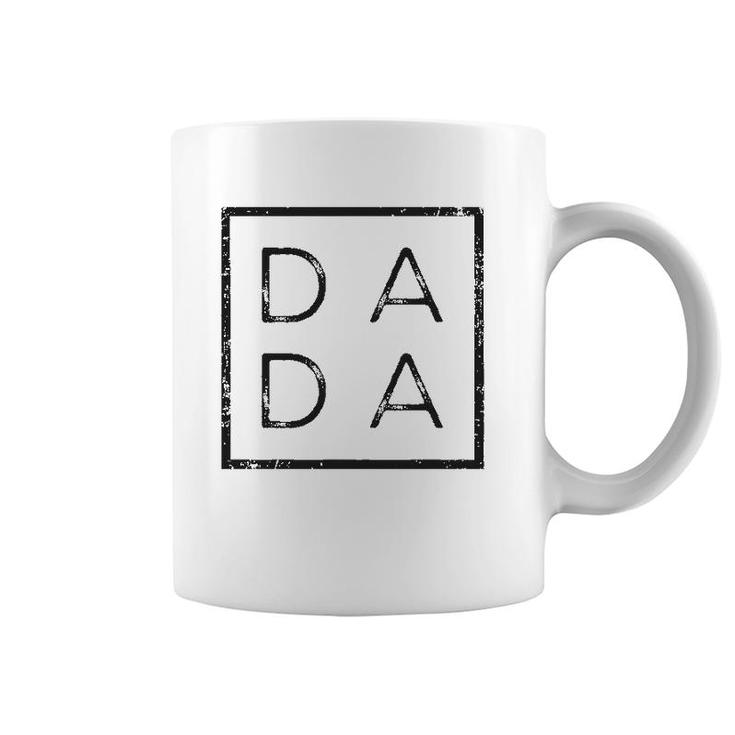 Distressed Dada Funny Graphic For New Dad Him Dada Coffee Mug