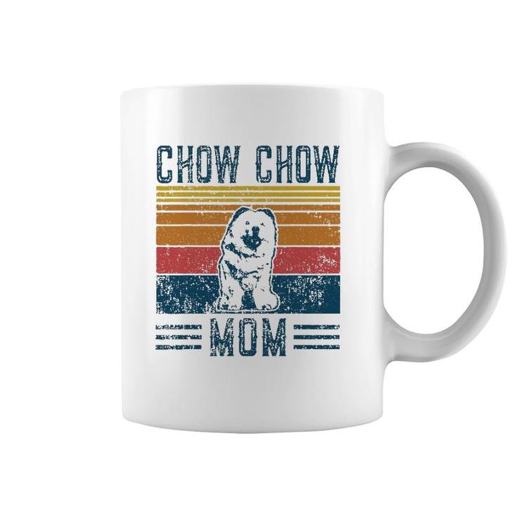 Dog Chow Chow Mom Vintage Chow Chow Mom Coffee Mug