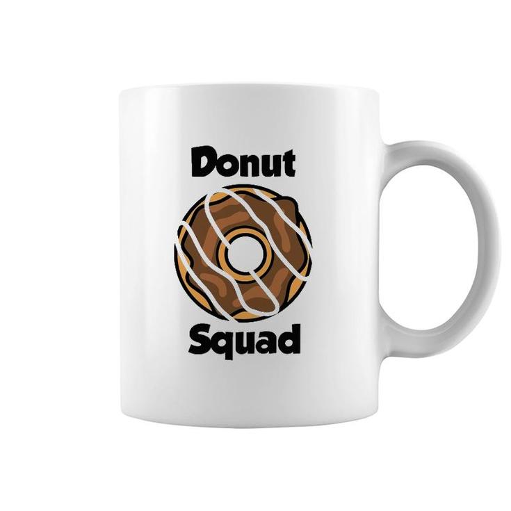 Donut Design For Women And Men Donut Squad Coffee Mug