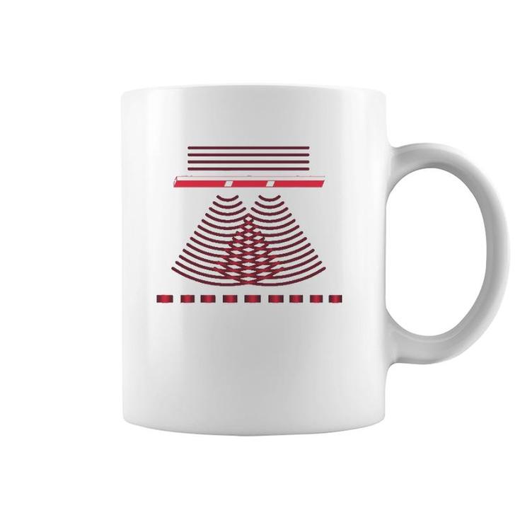 Double Slit Experiment Quantum Physics Lover Scientific Gift Coffee Mug