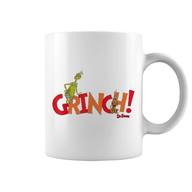 Dr Seuss Grinch With Max Coffee Mug