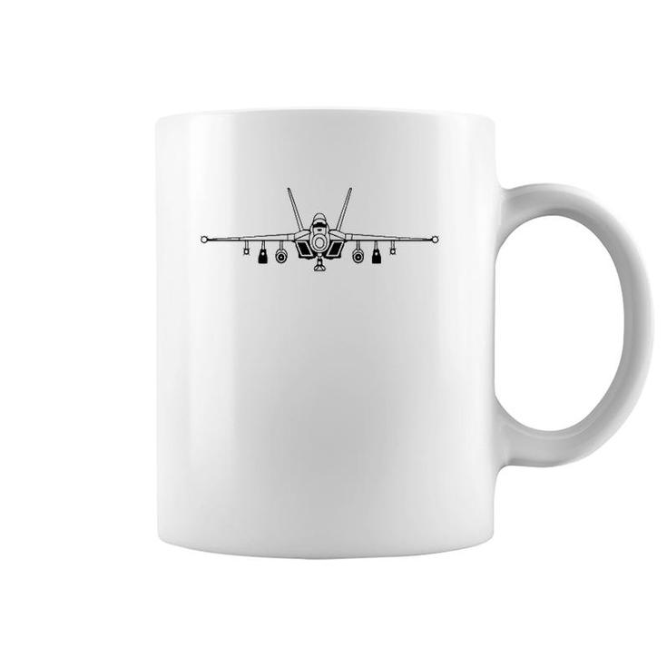 Ea-18G Growler Silhouette Coffee Mug