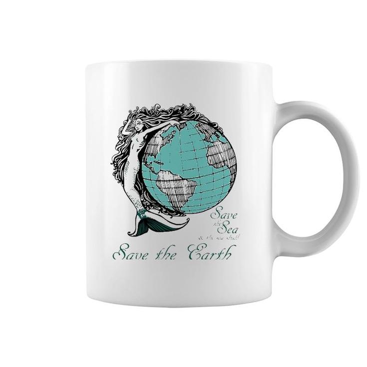 Earth Day Ocean Environmental Awareness Coffee Mug