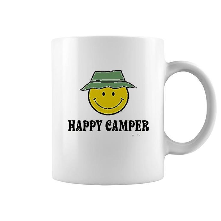 Earth Sun Moon Happy Camper Coffee Mug