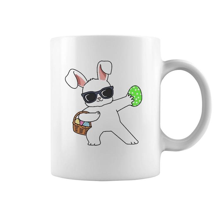 Easter  Dabbing Rabbit Dab Egg Hunting Easter Bunny Coffee Mug