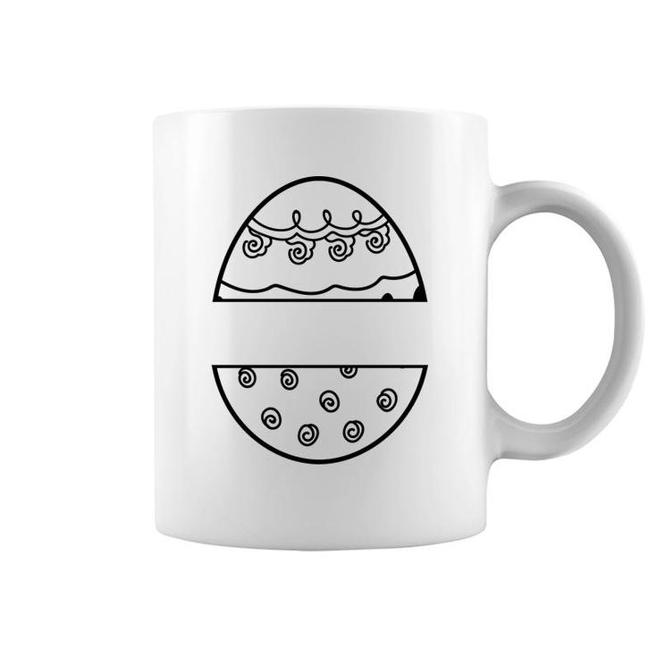 Easter Egg Monogram Bundle Great Coffee Mug
