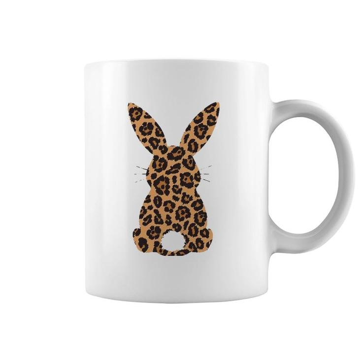 Easter Leopard Bunny Rabbit Palm Sunday Girls Women Kids Coffee Mug