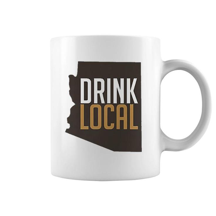 Edge Of The World Brewery - Drink Local Arizona Pocket  Coffee Mug