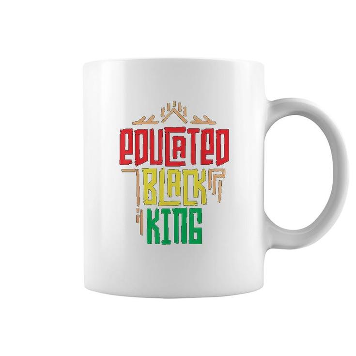 Educated Black King Coffee Mug