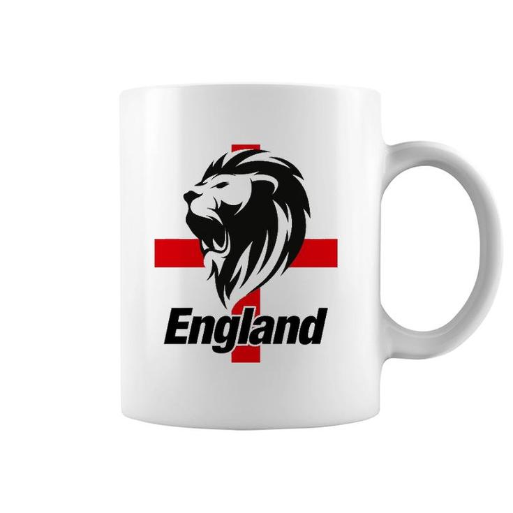 England Football, English Soccer Team, St George, Lion, Euro Coffee Mug