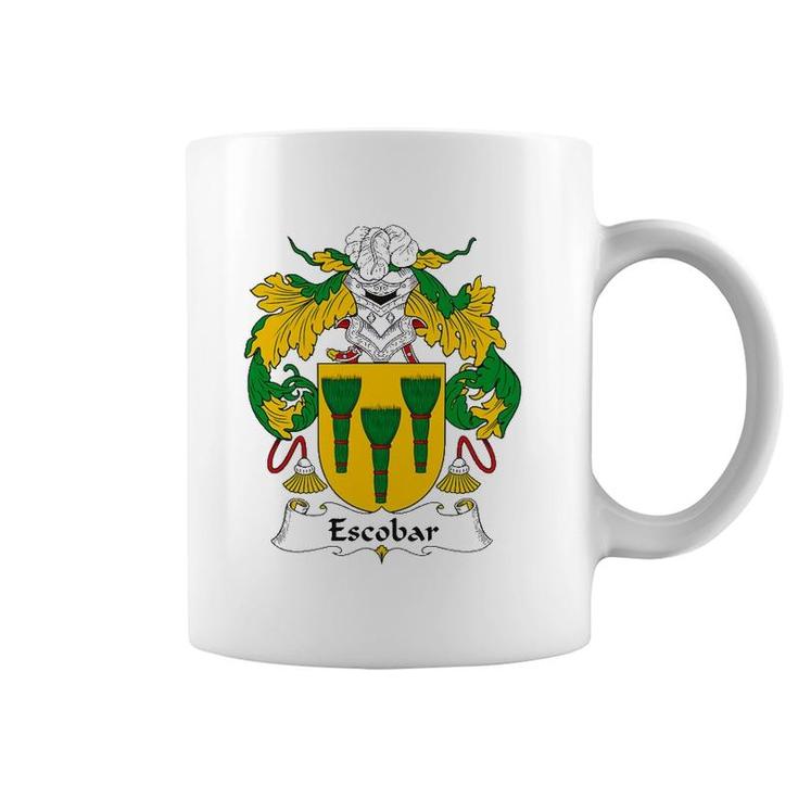 Escobar Coat Of Arms Family Crest Coffee Mug