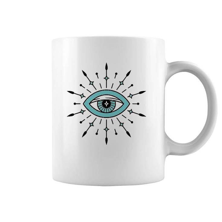 Evil Eye Protection Talisman Symbol Coffee Mug
