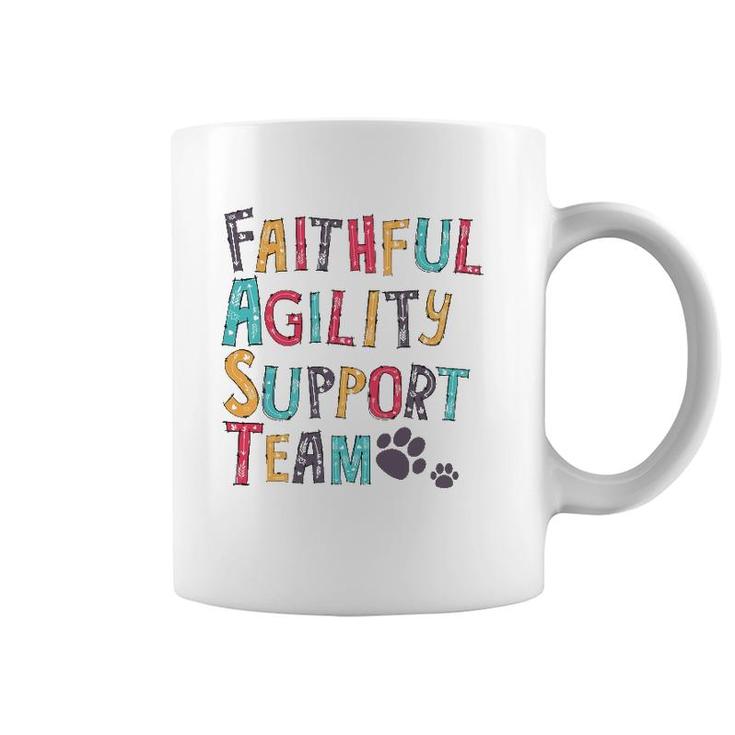 Faithful Agility Support Team Dogdog Lovers Gifts Coffee Mug