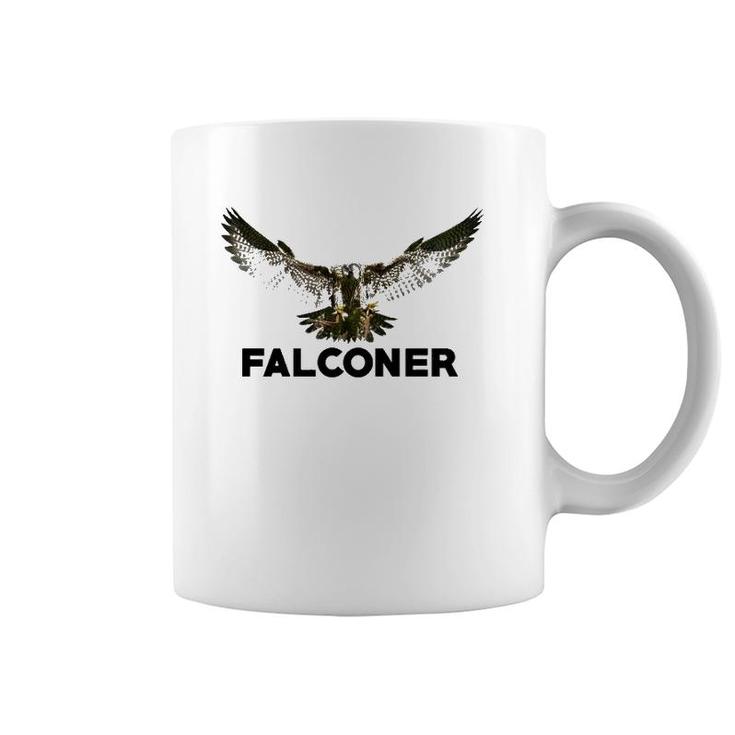 Falconer Falcon Hobby Bird  Coffee Mug