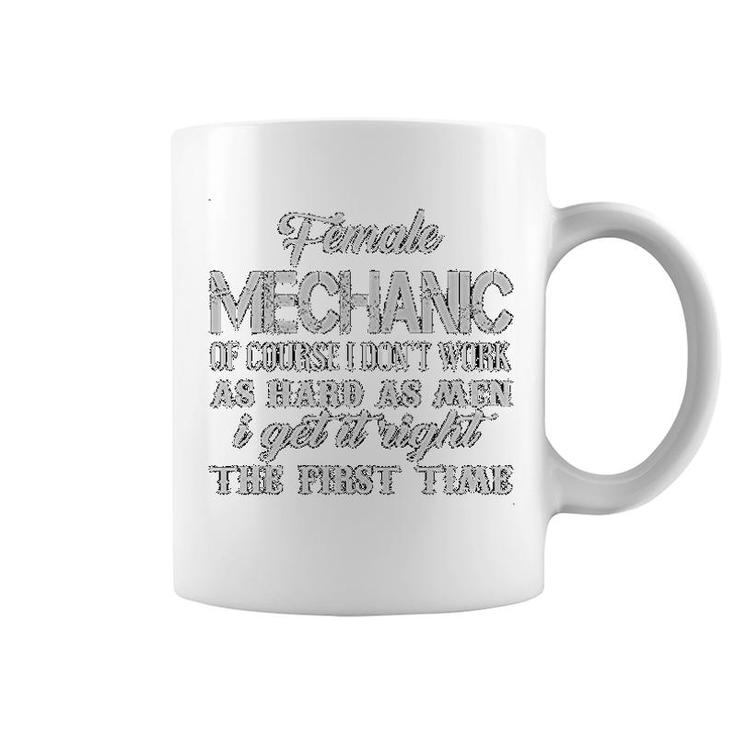 Female Mechanical Engineer Of Course Coffee Mug