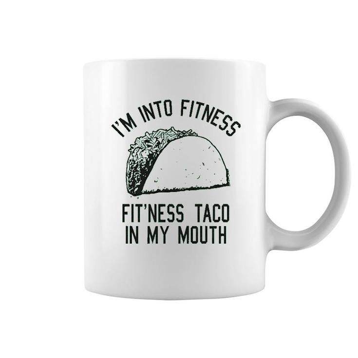 Fitness Taco Funny Gym Coffee Mug