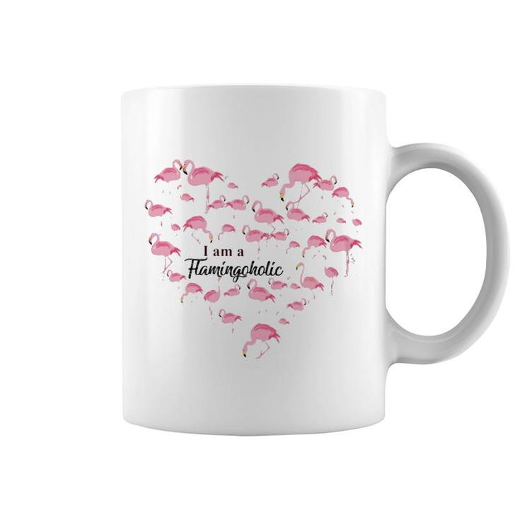 Flamingo Im A Flamingoholic Coffee Mug