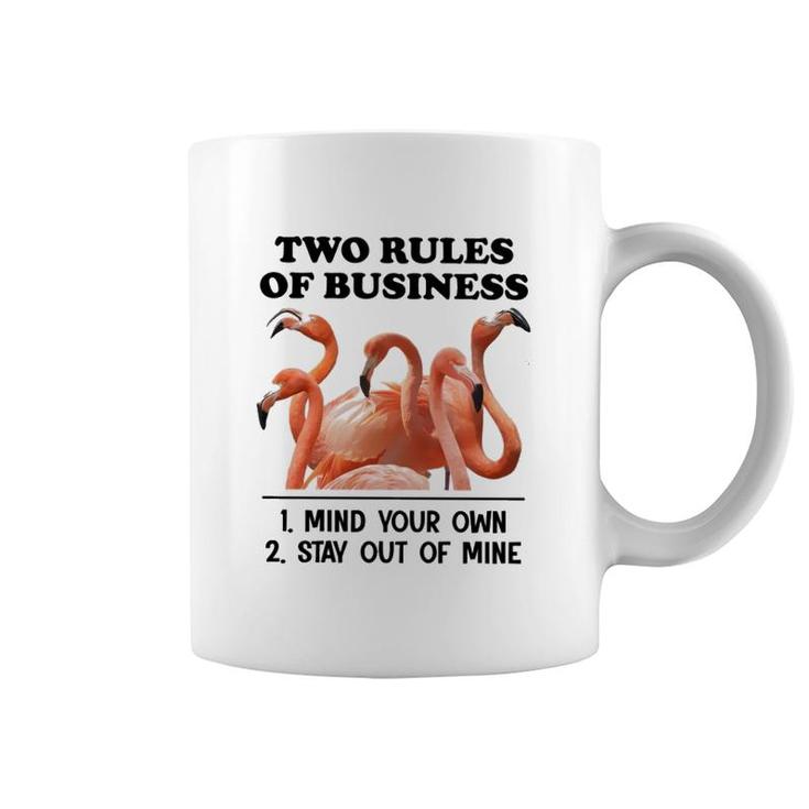 Flamingo Rules Coffee Mug