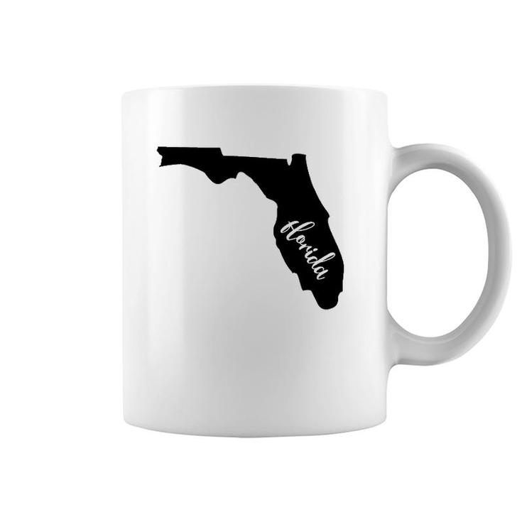 Florida  Roots State Map Home Grown Love Pride Gift Tee  Coffee Mug