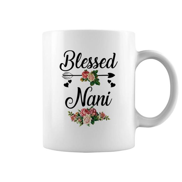 Flower Blessed Nani Coffee Mug