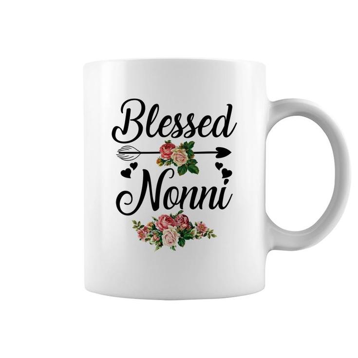 Flower Blessed Nonni Coffee Mug