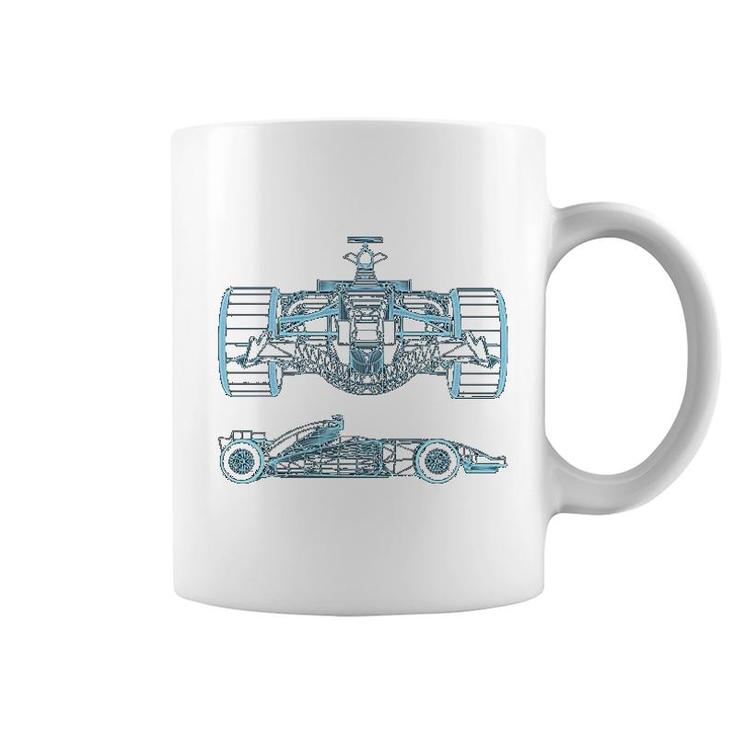 Formula Racing Car Mechanical Engineering Coffee Mug