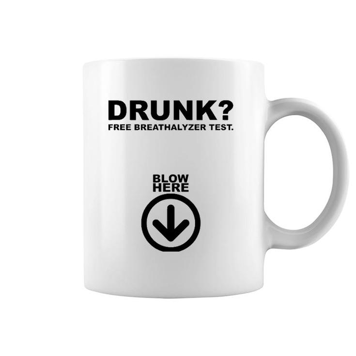 Free Breathalyzer Test Popular Gift Idea Coffee Mug