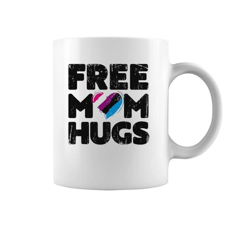 Free Mom Hugs  Free Mom Hugs Genderfluid Pride Lgbtqia Coffee Mug