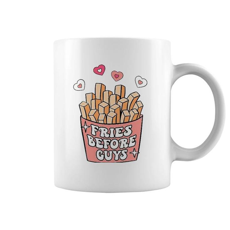 Fries Before Guys Mommy And Me Matching Valentine Baby Girl Coffee Mug