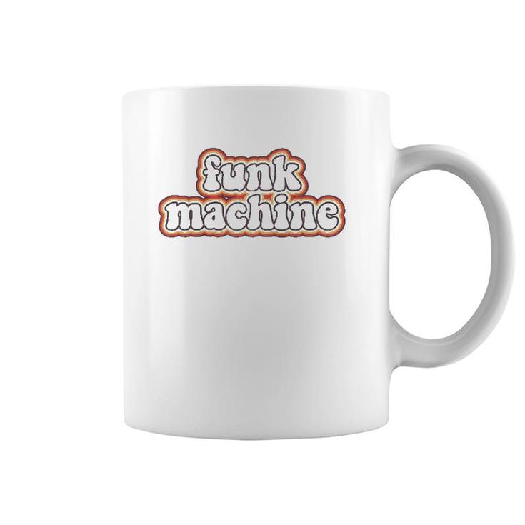Funk Machine Groovy Roller Disco Outfit Vintage 70S Costume Raglan Baseball Tee Coffee Mug