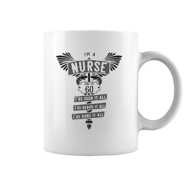 Funny 60Th Birthday Nurse Gift Idea Coffee Mug