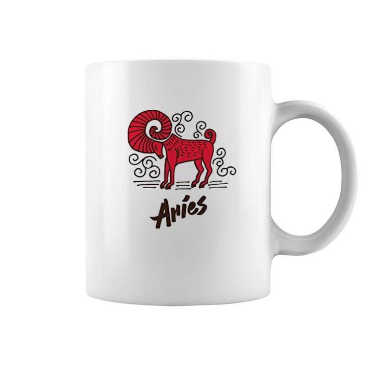 Funny Aries Zodiac Symbol Coffee Mug