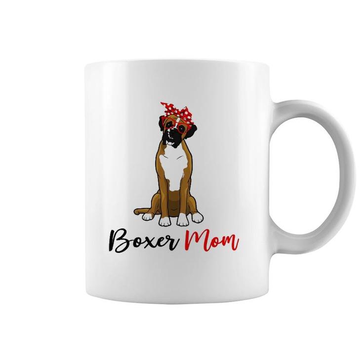 Funny Boxer Mom Dog Lover Mother's Day Coffee Mug