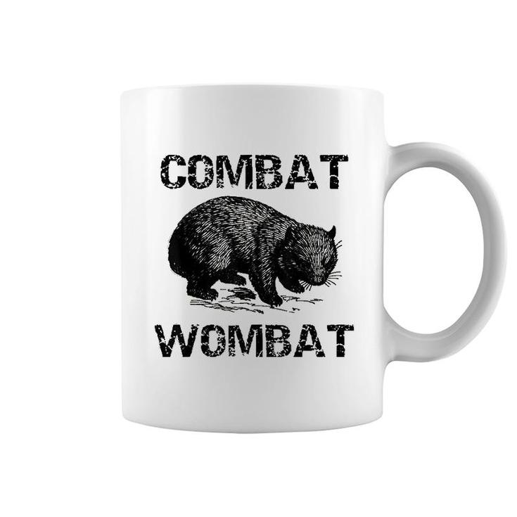 Funny Combat Wombat Graphic Gift Coffee Mug