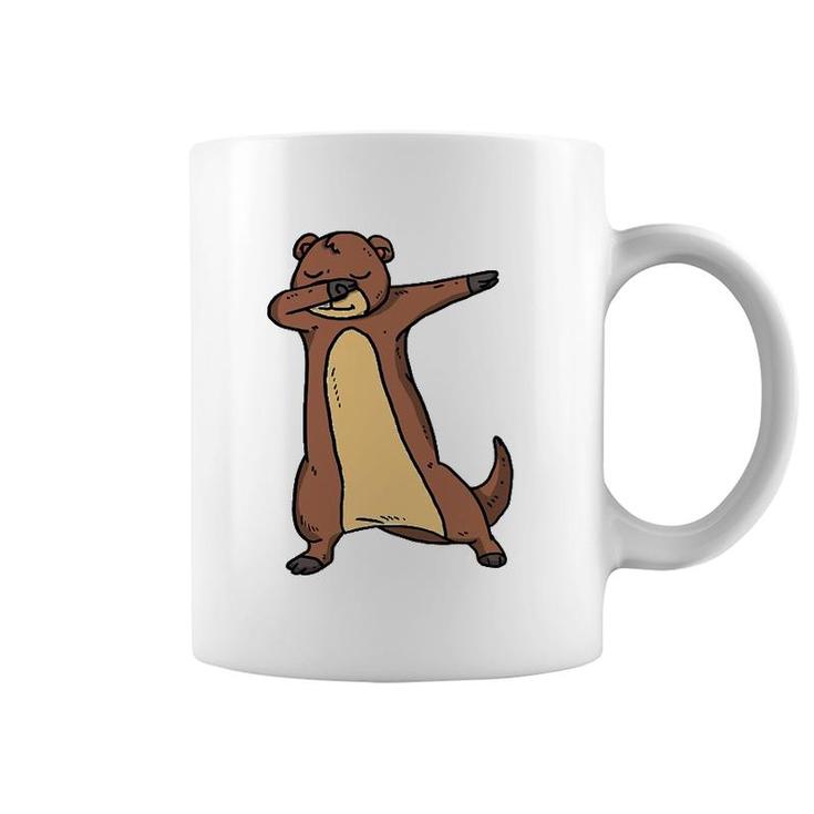 Funny Dabbing Otter Dab Dance Cool Sea Otter Lover Gift Coffee Mug