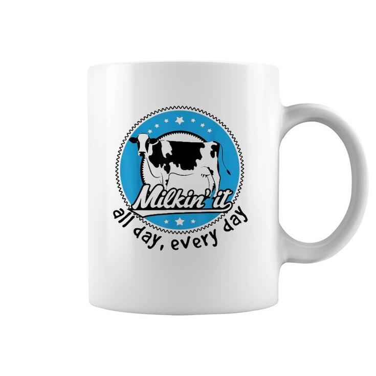 Funny Dairy Farmer All Day Every Day Coffee Mug