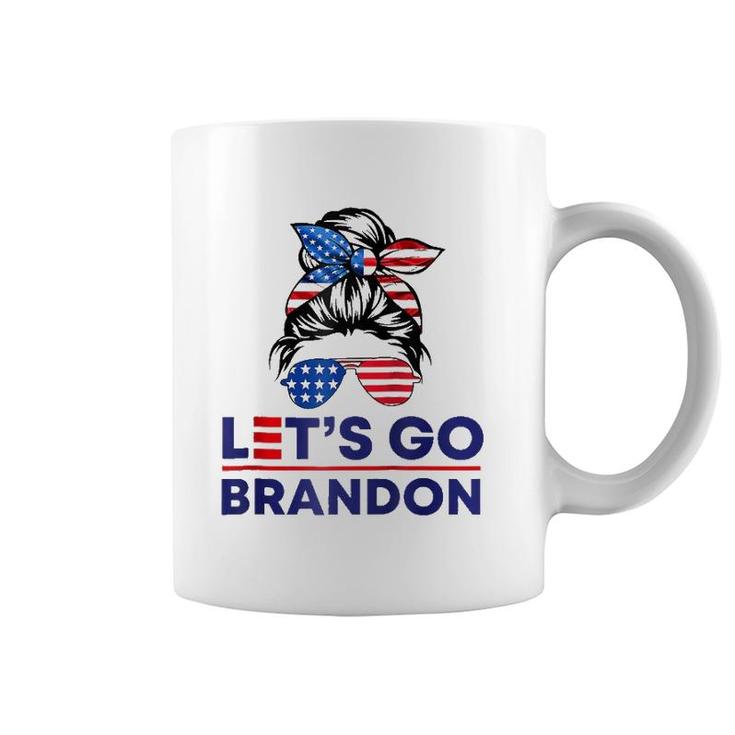 Funny TRump BIden Tee Let's Go Brandon Letsgobrandon 2021 Raglan Baseball Tee Coffee Mug