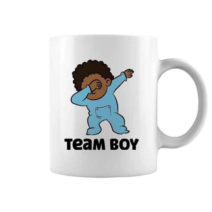 Gender Reveal Baby Shower Team Boy Coffee Mug