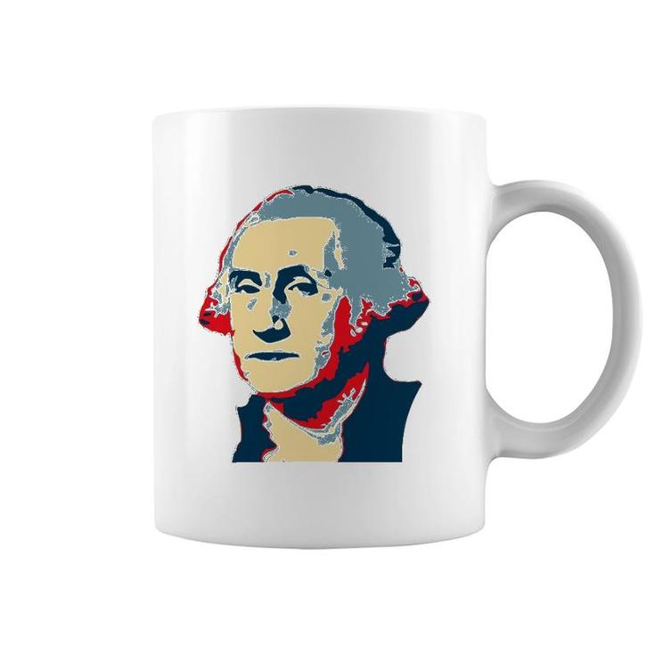 George President Washington Pop Art Coffee Mug